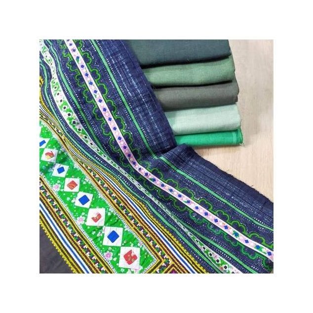 Hill Tribe Embroidered Fabric