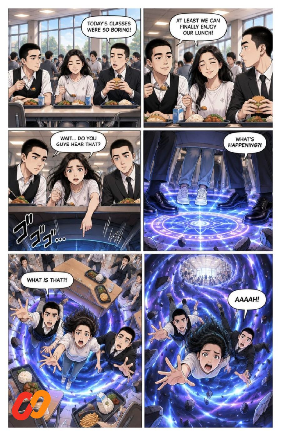  3 HERO: The Awakening of Powers AI Comics