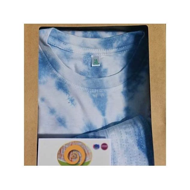 Indigo Tie-Dye Fabric
