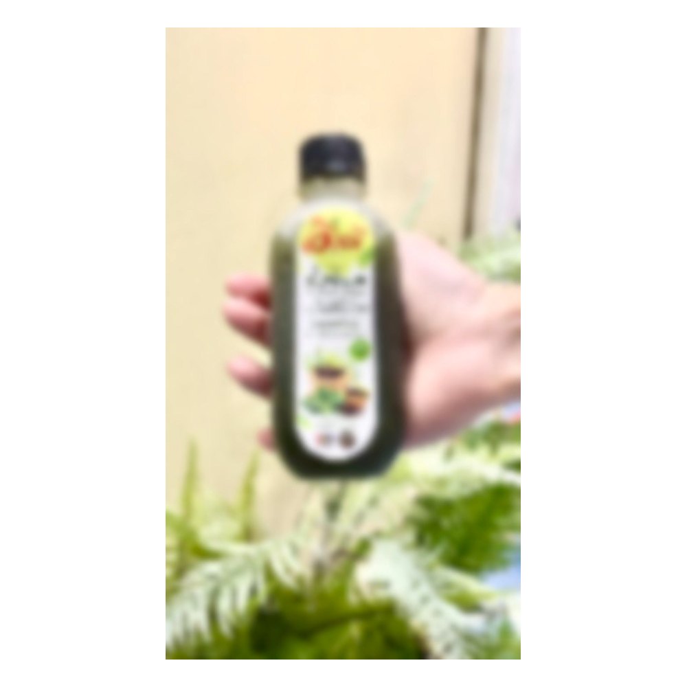 Malva Nut and Pandan Herbal Drink