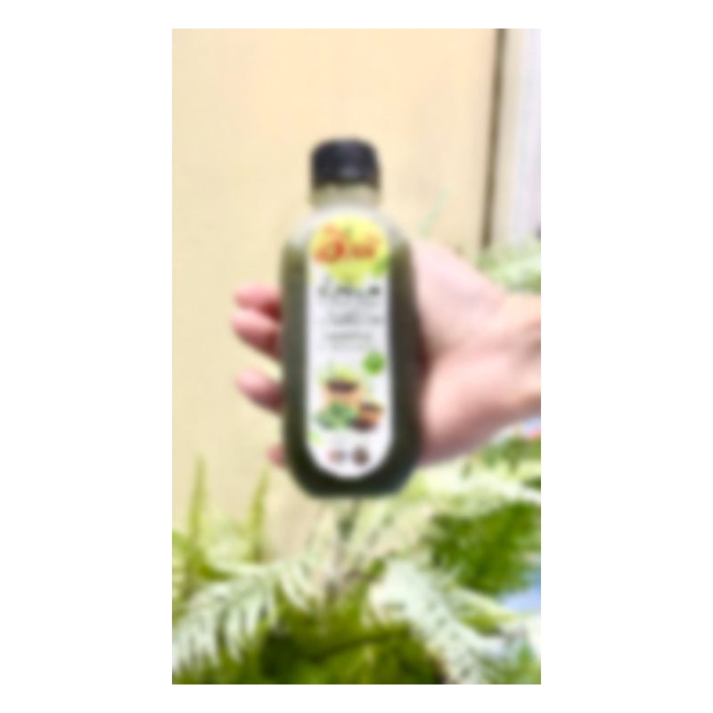 Malva Nut and Pandan Herbal Drink