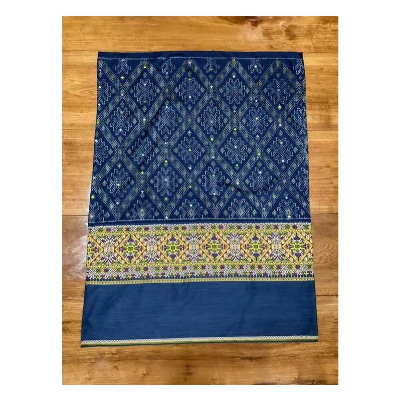 Mudmee Silk with Tin Chok Hem