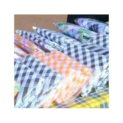 Plaid Cotton Scarves