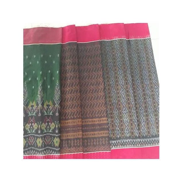 Red-Hem Mudmee Silk