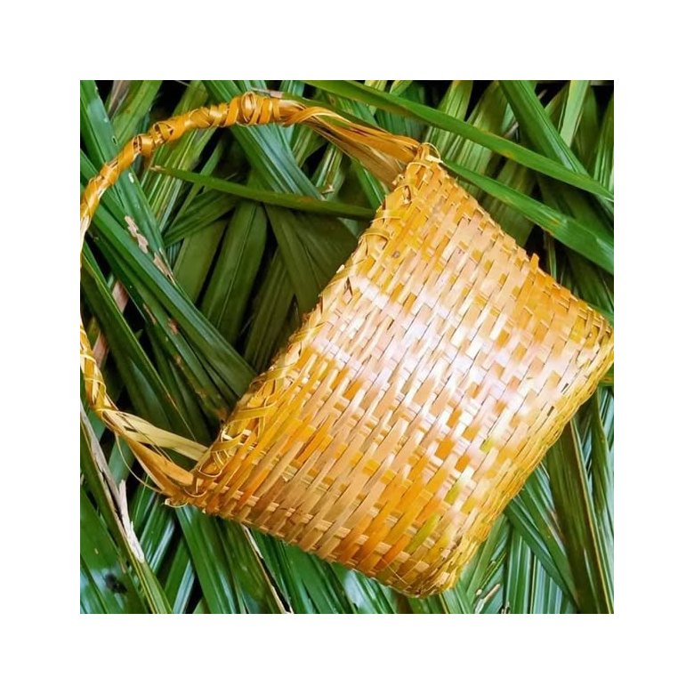 Round Woven Gift Basket