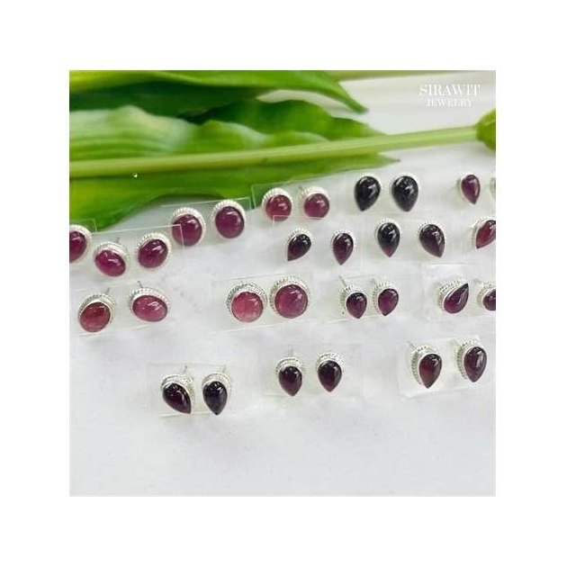 Ruby Earrings