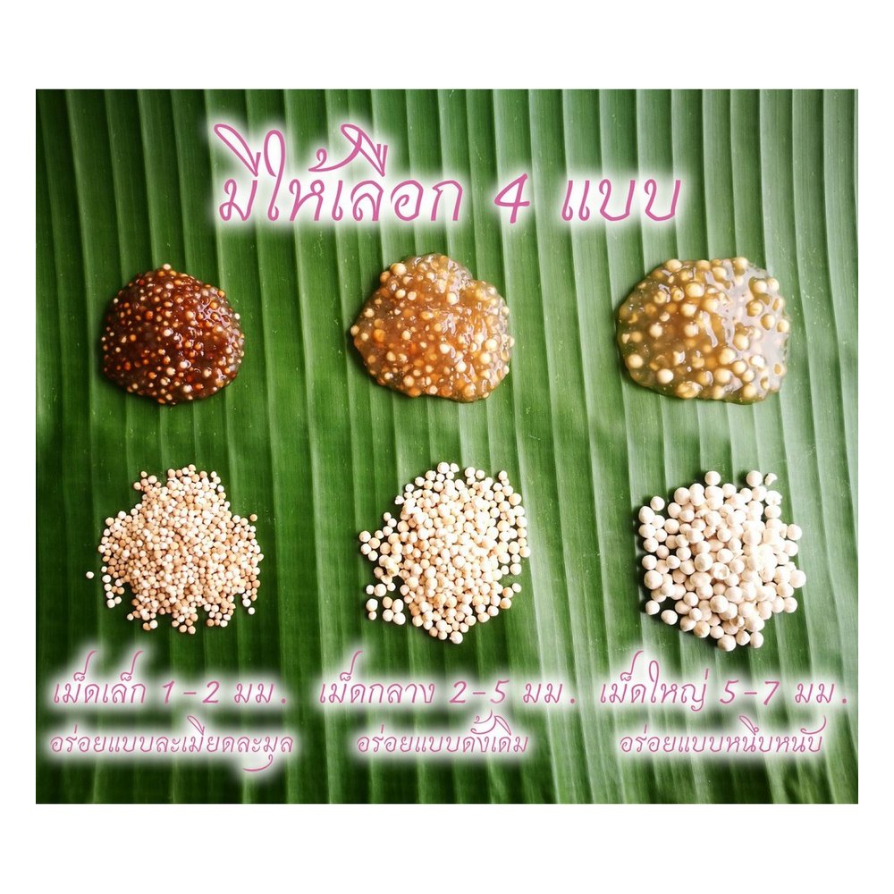 Sago Palm Flour and Pearls