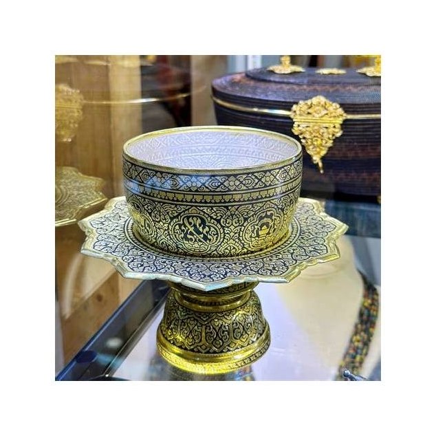Silver Nielloware Bowl