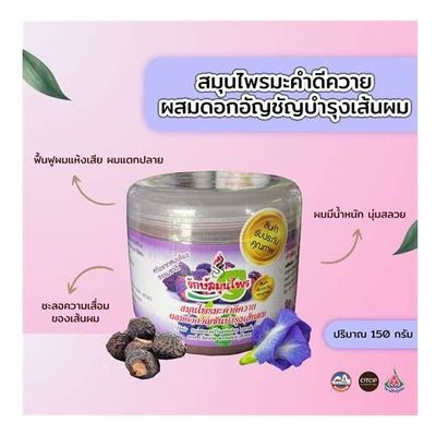 Soapberry and Butterfly Pea Herbal Shampoo