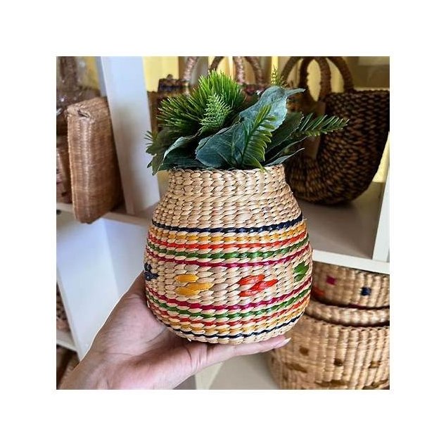 Tai Lue Hat-Shaped Planters