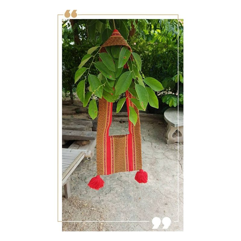 Traditional Yam Shoulder Bag