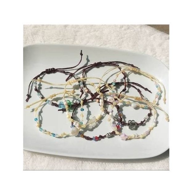 Waxed Cord Bracelets