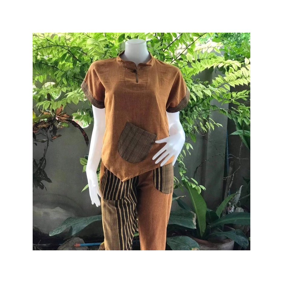 Women's Handwoven Cotton Outfit