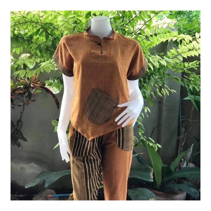 Women's Handwoven Cotton Outfit