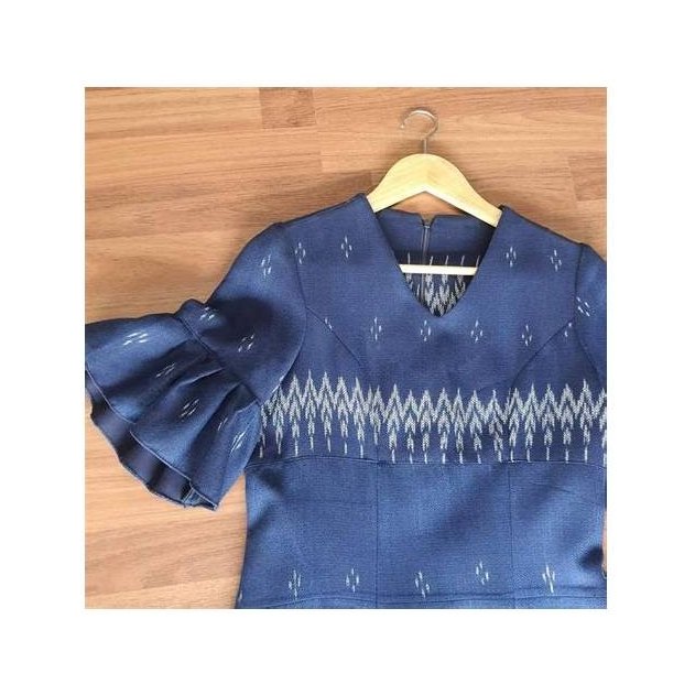 Women's Native Fabric Blouse