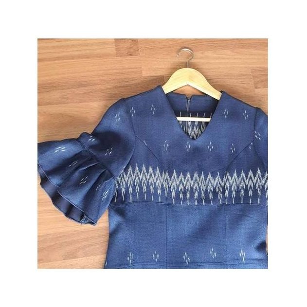 Women's Native Fabric Blouse