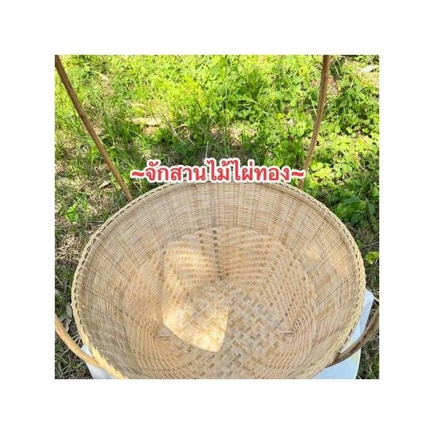 Woven Bamboo Basket