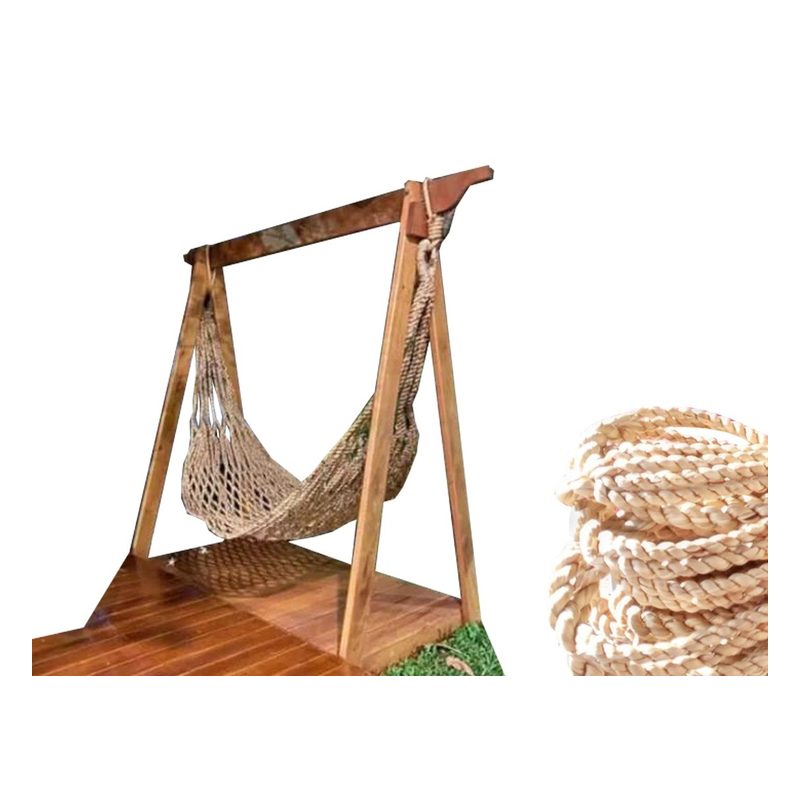 Woven Hammock with Stand