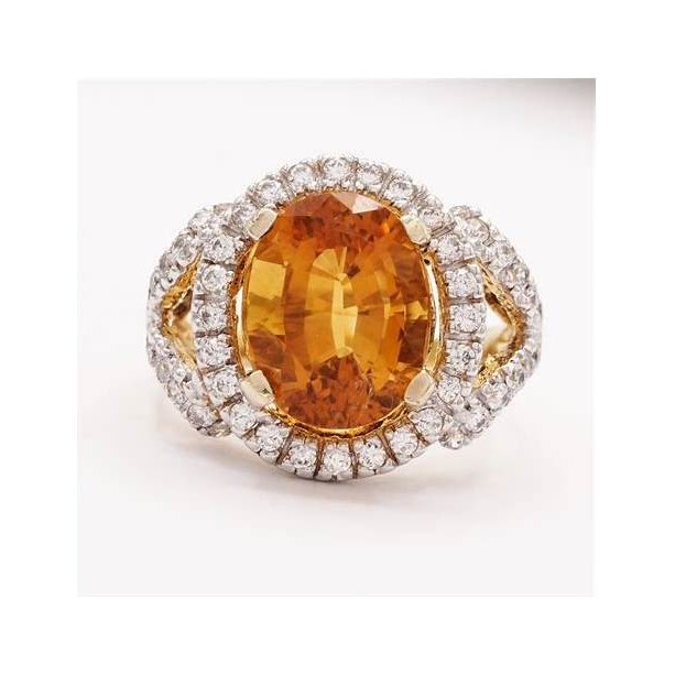 Yellow Sapphire Ring