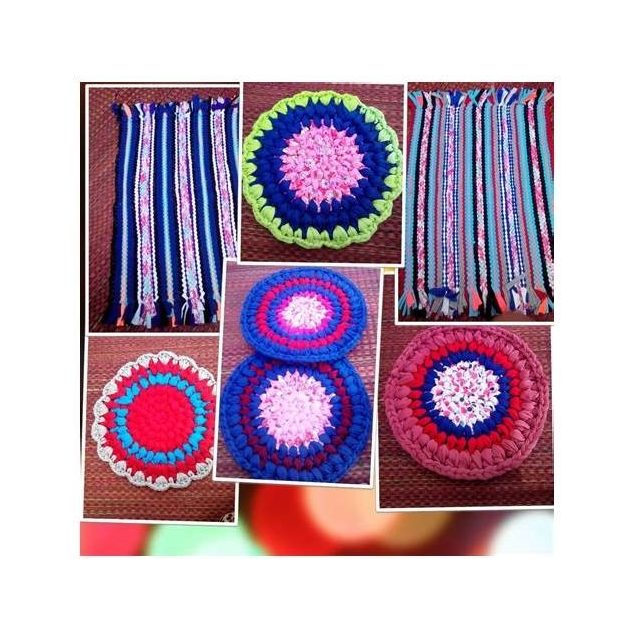 Crochet Round Doormats
