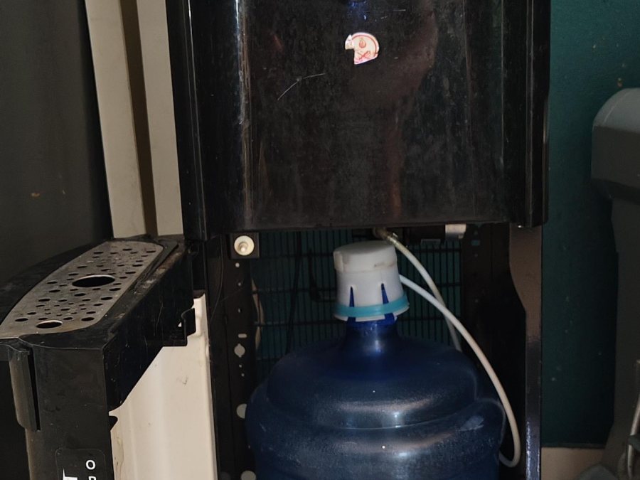 Hitachi Bottom-Loading Water Dispenser Hot and Cold in black