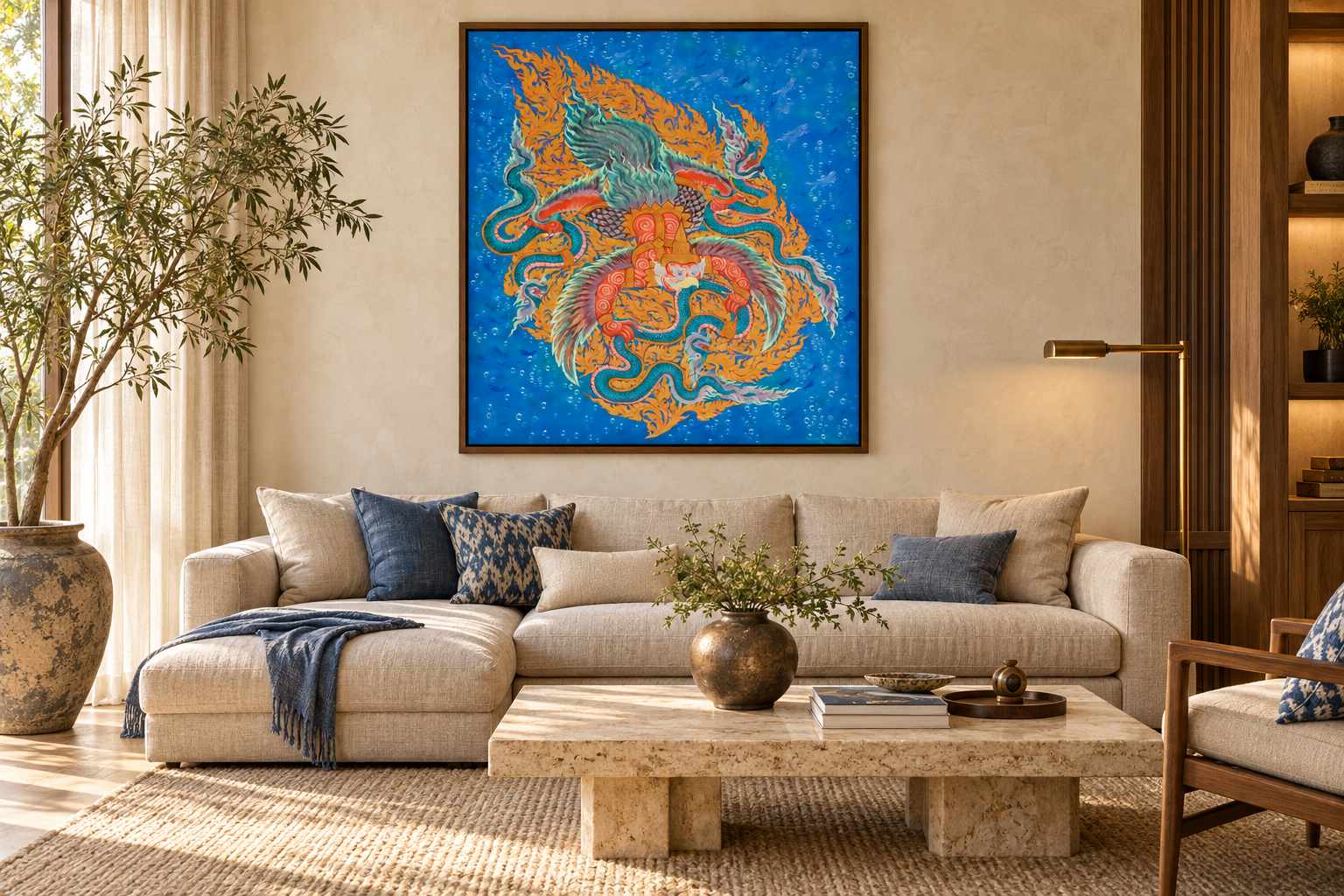 Flame Serpent Guardian