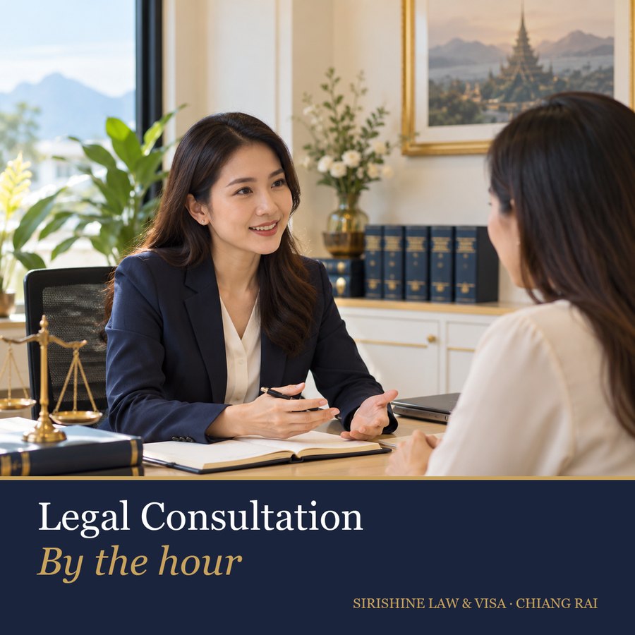Legal Consultation with a Lawyer — 3,000 THB per Hour