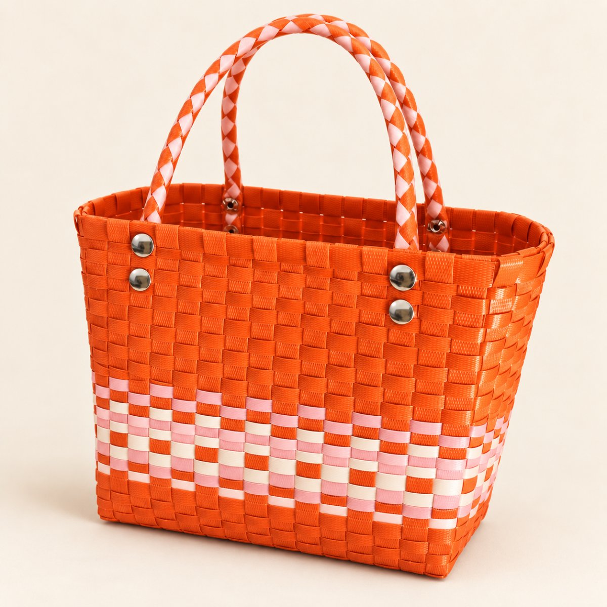 Mandarin Handwoven Tote Bag