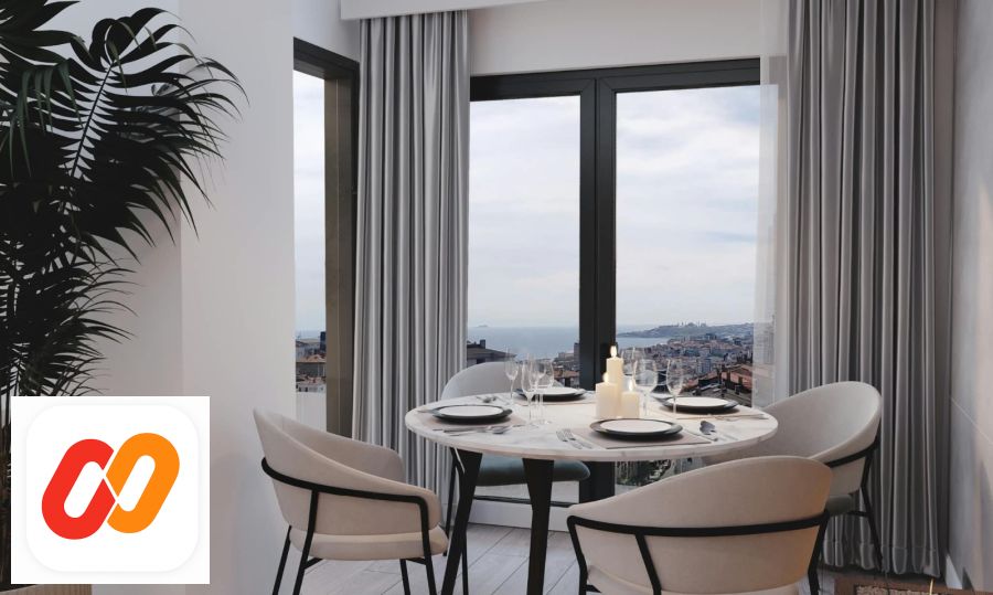 The best deal in the heart of the city center Zorlu Center 5 min to Metro station and peaceful life awaits you are purchasing a quiet and peaceful life project 