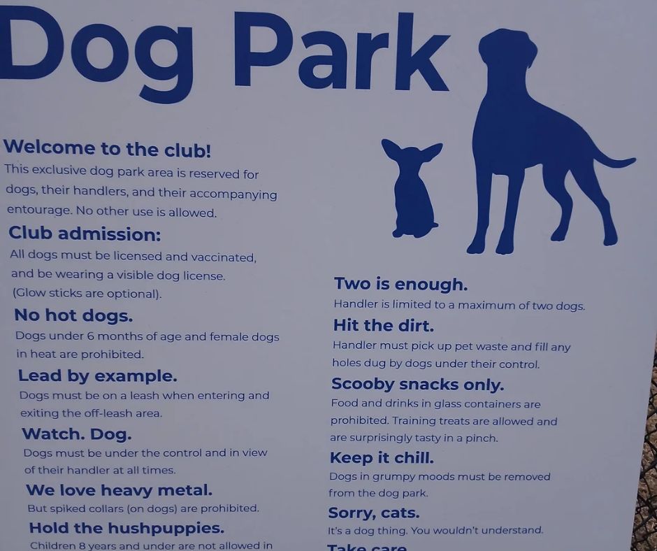 Park Rules Bangkok