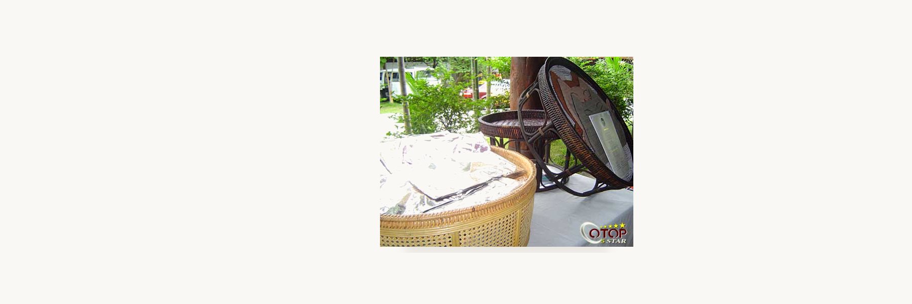 Adapted Northern Style Tray Table Maker, Doi Saket