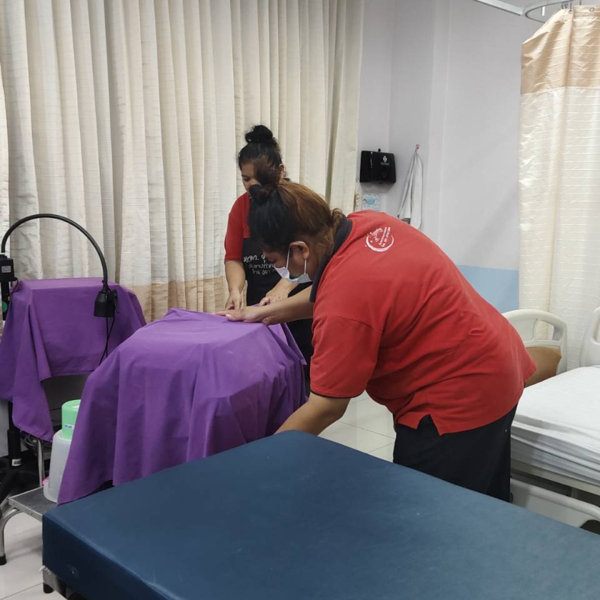 Treatment room cleaning
