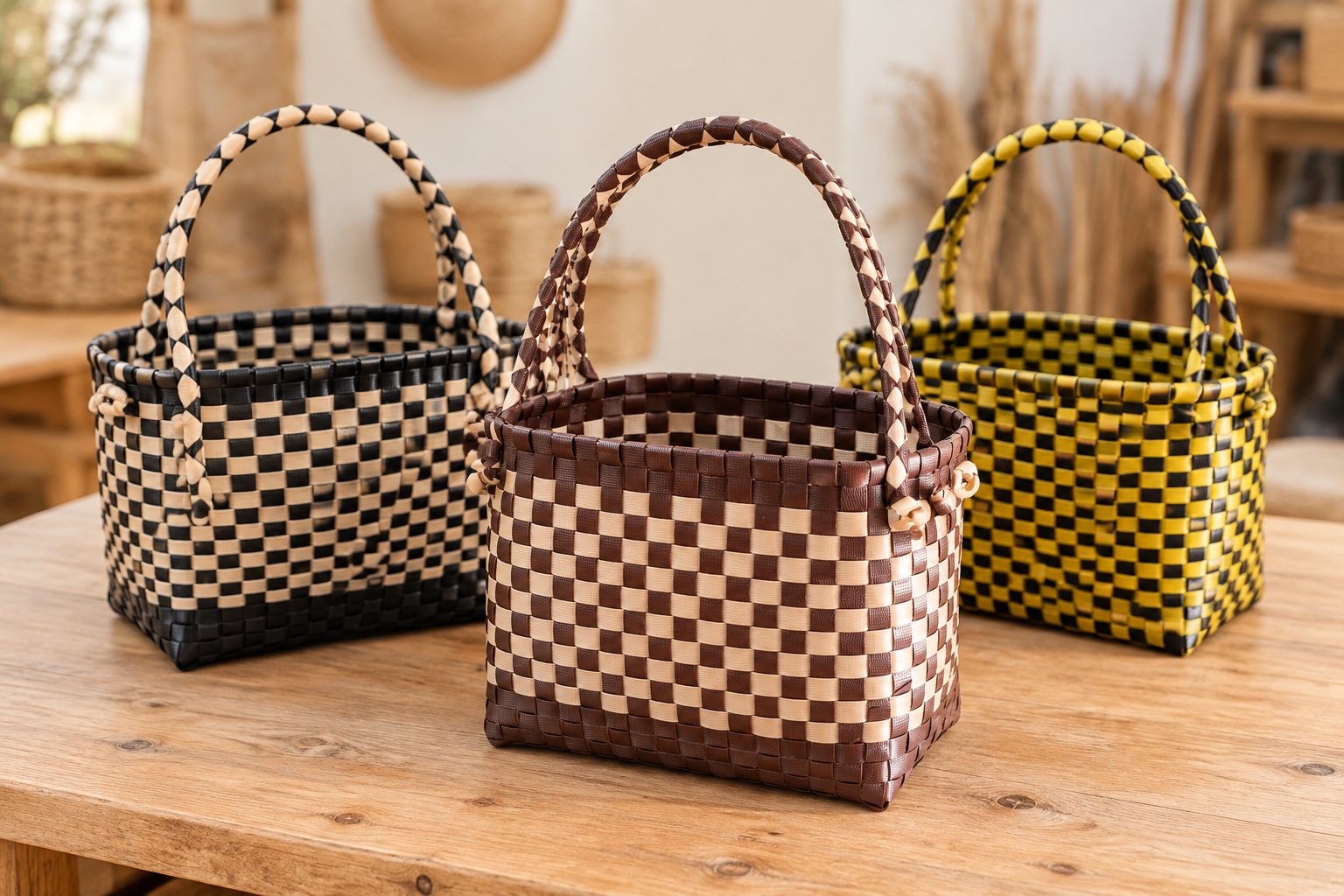 Different colours, individual creations.