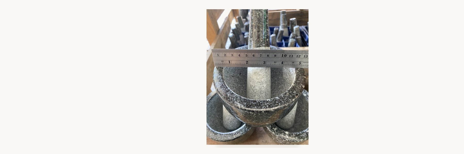 Saraburi Stone Mortars