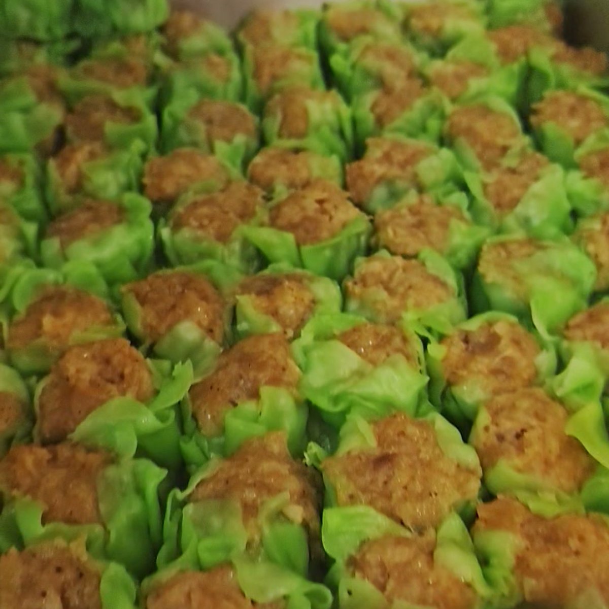 Steamed dumplings